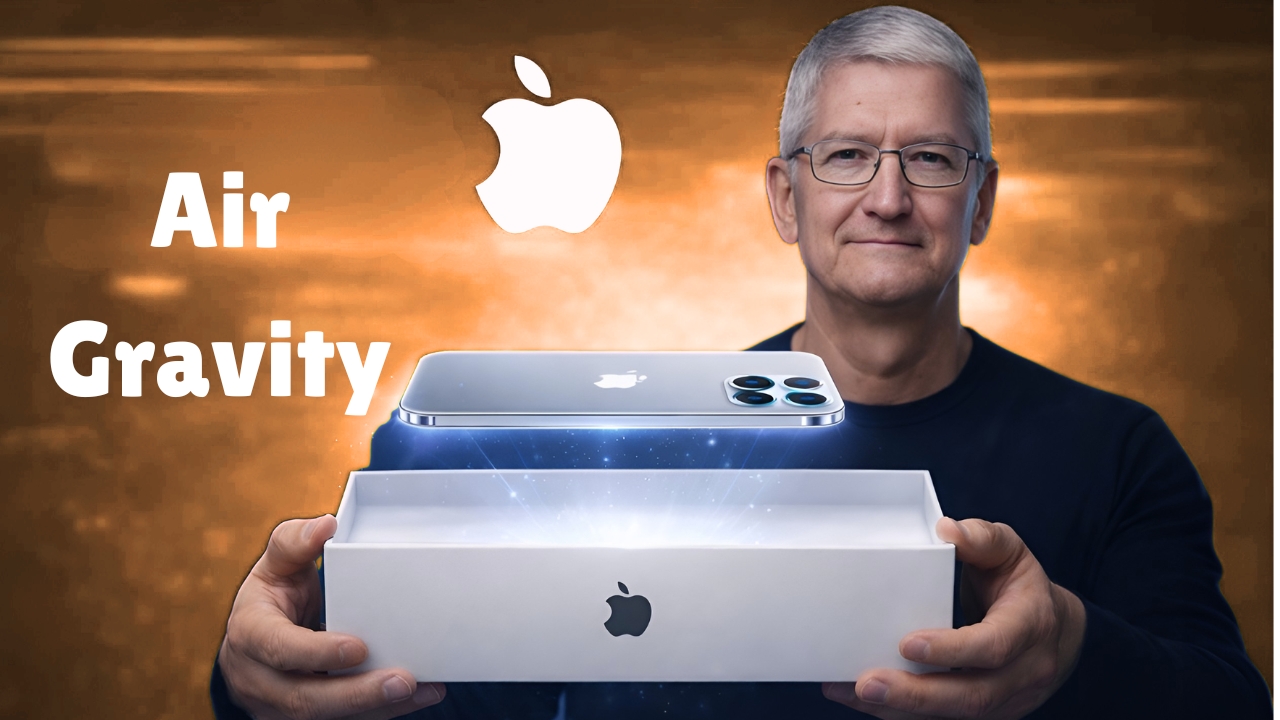 Apple sorprende a Samsung con el anuncio del primer iPhone AIR GRAVITY